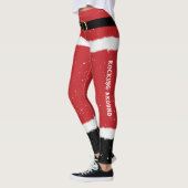 Eigen boodschap voor kerstmis leggings (Links)
