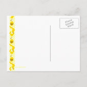 Eigen Briefkaart honingbijen (Achterkant)