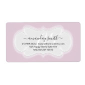 Eigen bruiloft RSVP Bridal Sweet 16th Baby shower Etiket (Voorkant)