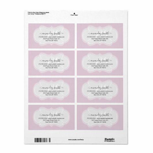 Eigen bruiloft RSVP Bridal Sweet 16th Baby shower Etiket (Full Sheet)
