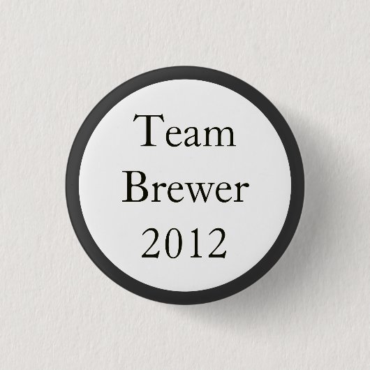 Eigen bruiloft Team Pinback Buttonnen Ronde Button 3,2 Cm (Voorkant)
