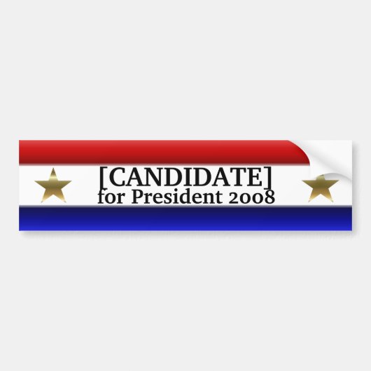 Eigen Bumpersticker (Voorkant)