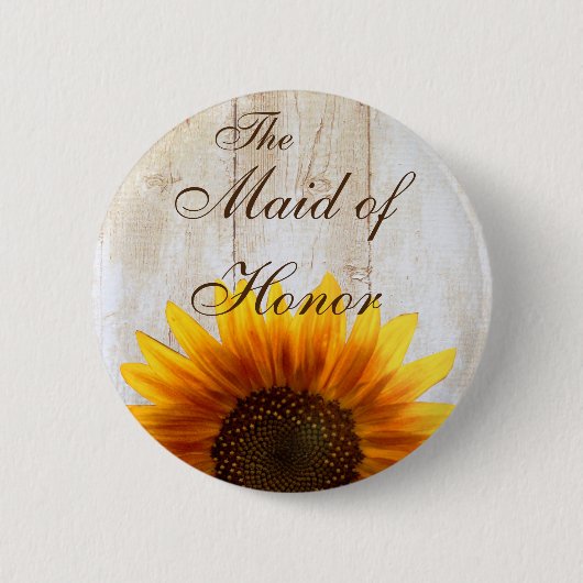 Eigen Button voor bruiloft (Voorkant)