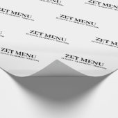 Eigen cadeaubonnen voor bedrijven met logo cadeaupapier (Hoek)