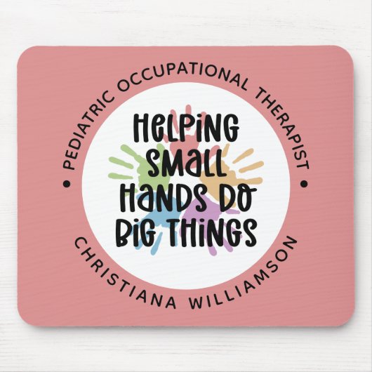 Eigen cadeaus voor kinderen tegen beroepsmatige be muismat (Voorkant)