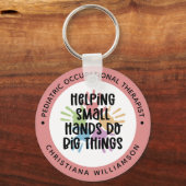 Eigen cadeaus voor kinderen tegen beroepsmatige be sleutelhanger (Voorkant)