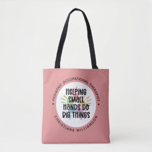Eigen cadeaus voor kinderen tegen beroepsmatige be tote bag