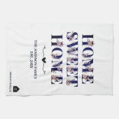 Eigen cadeaus voor onroerend goed of makelaarsgesc theedoek (Horizontaal)