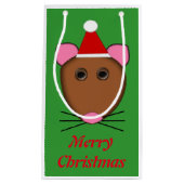 Eigen cadeautas voor kerstmis met fijne kerst (Voorkant)