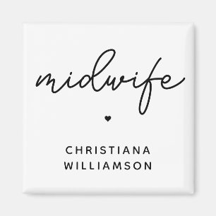 Eigen cadeautjes voor midwifery-toepassingen magneet