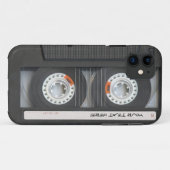 Eigen cassette Case-Mate iPhone case (Achterkant (horizontaal))