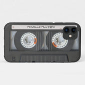 Eigen cassettemixtape Case-Mate iPhone case (Achterkant (horizontaal))