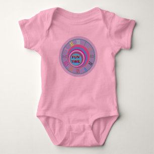 Eigen,  cirkels voor scheerbare multicolor romper