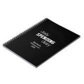 Eigen dagblad voor uitgaven voor dagbladen notitieboek (Linkerzijde)