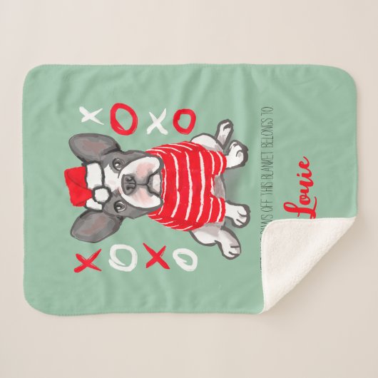 Eigen deken voor huisdieren (Voorkant (horizontaal))