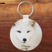 Eigen dier met eigen foto en tekst sleutelhanger (Voorkant)