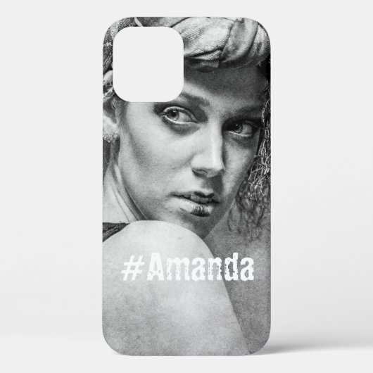 Eigen DIY Monogrammen, schattige fotokunst Case-Mate iPhone Case (Achterkant)