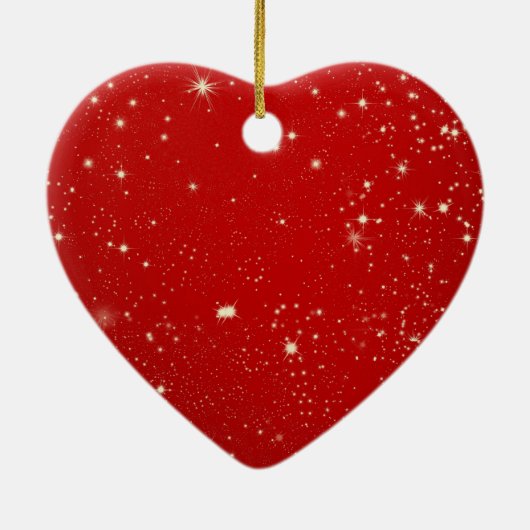 Eigen eersteklas kerstbruiloft Gold Green Keramisch Ornament (Achterkant)