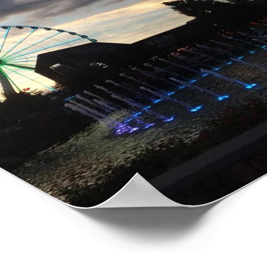 Eigen eiland in het Poster Pigeon Forge (Hoek)