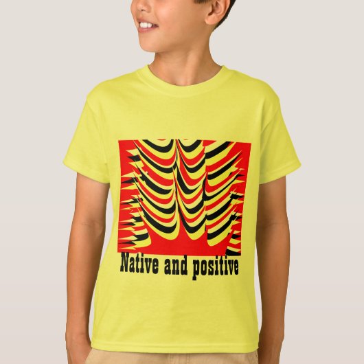 eigen en positief t-shirt (Voorkant)