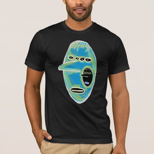 eigen ergste vijand zwarte3 t-shirt (Voorkant)