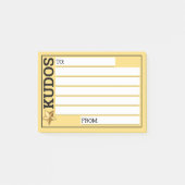 Eigen erkenning van verloving in kleur post-it® notes (Voorkant)