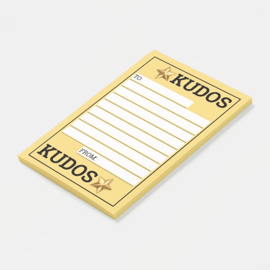 Eigen erkenning van verloving in kleur post-it® notes (Schuin)