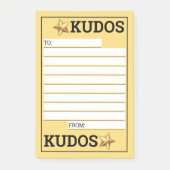 Eigen erkenning van verloving in kleur post-it® notes (Voorkant)