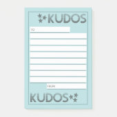 Eigen erkenning van verloving in kleur post-it® notes (Voorkant)