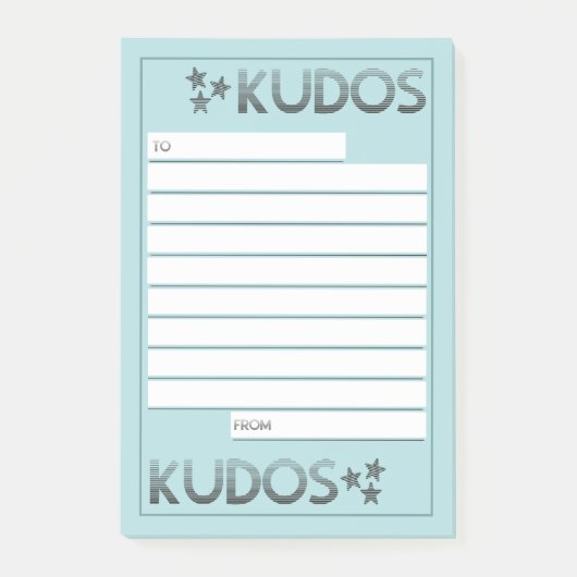 Eigen erkenning van verloving in kleur post-it® notes (Voorkant)