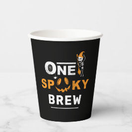 Eigen familie van één woordelijke Brew Halloween Papieren Bekers