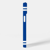 Eigen football-trutnummer atletische strepen Case-Mate iPhone case (Achterkant / Rechts)