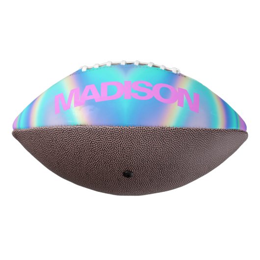 Eigen Footballs Holographic Girly Unicorn (Gedraaid 270)