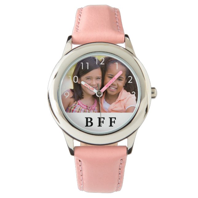 Eigen foto BFF beste vrienden voor altijd Horloge (Voorkant)