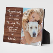 Eigen foto-Herdenking op foto op foto Fotoplaat (Zijkant)