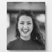 Eigen  foto in zwart-wit fotoplaat (Voorkant)