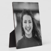 Eigen  foto in zwart-wit fotoplaat (Zijkant)