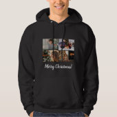 Eigen foto-inklage - tijdschrift Kerst Hoodie (Voorkant)