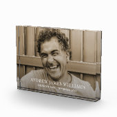 Eigen foto memorial tribute (Rechts)