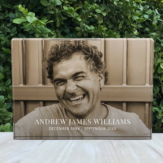 Eigen foto memorial tribute