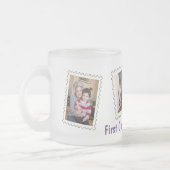 Eigen foto op maat 3 matglas koffiemok (Links)