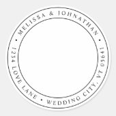 Eigen foto Pet Dog Return Label (Voorkant)