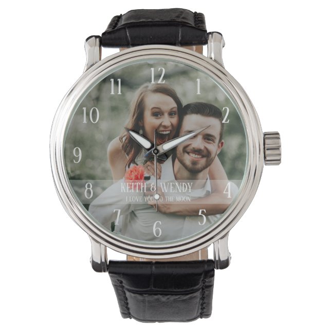 Eigen foto toevoegen horloge (Voorkant)