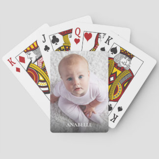 Eigen foto toevoegen pokerkaarten