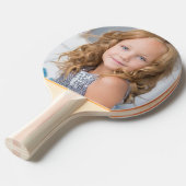 Eigen foto toevoegen tafeltennisbatje (Voorkant Gekanteld)