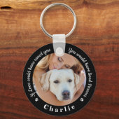 Eigen foto van foto's met speciale aandacht 2 Dog Sleutelhanger (Voorkant)