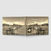 Eigen foto van Life Horse Scene Sepia Gastenboek (Volledig)