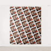 Eigen foto van Pet - Achtergrond koppelen, katten, Wandkleed (Voorkant)