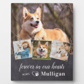 Eigen foto van Pet Dog Memorial Sympathie Keepomwi Fotoplaat (Voorkant)