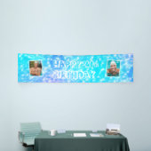 Eigen foto Waterrimpel op basis van de Birthday po Spandoek (Beurs)